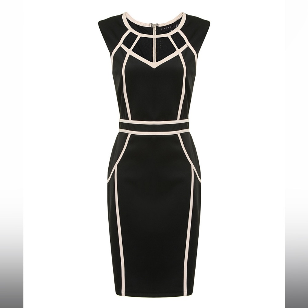 NWT Black Cocktail Dress, Size 14